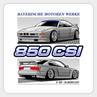 BMW 850 CSi Magnet